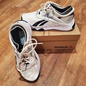 Reebok Womens HIIT TR White Gym Running Shoes Sneakers US 6.5
